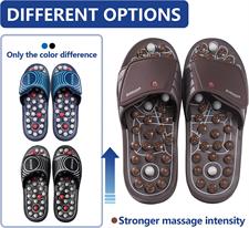 BYRIVER Sandals with Spring Insoles for Foot Massage, Relieves Foot Pain, Neuropathy, Arthritis and Plantar Fasciitis (Medium)
