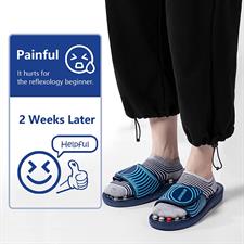 BYRIVER Sandals with Spring Insoles for Foot Massage, Relieves Foot Pain, Neuropathy, Arthritis and Plantar Fasciitis (Medium)