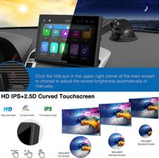 Carpuride 9 inch Car Stereo Multimedia player Wireless Apple Carplay & Android Auto Car Stereo with Backup Cam 