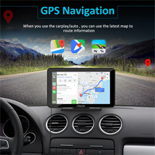 CARPURIDE Car Stereo 7 Inch IPS Touch Screen Multimedia Player