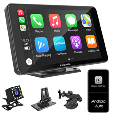 CARPURIDE Car Stereo 7 Inch IPS Touch Screen Multimedia Player