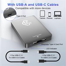 CFexpress Type A Memory Card Reader USB 3.1 Gen 2 10Gbps 