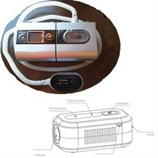 Portable Mini CPAP Cleaner Disinfector CPAP Air Tubes Clean