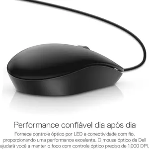 Dell MS116 Scroll Wheel PC Mouse For PC/Mac 2-Way