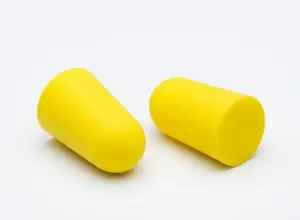 Delta Plus Earplugs CONIC SNR 37dB Box of 200 Pairs of Disposable Foam Earplugs