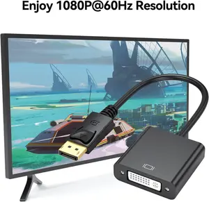 DisplayPort to DVI Adapter, DisplayPort to DVI-I Single Link Adapter 