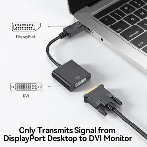 DisplayPort to DVI Adapter, DisplayPort to DVI-I Single Link Adapter 