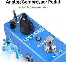 Donner Compressor Pedal Ultimate Comp Guitar Effect Pedal