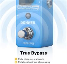 Donner Compressor Pedal Ultimate Comp Guitar Effect Pedal