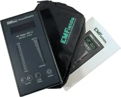 EMFields AM11 EMF Detector Now Measures 5G, Widest Spectrum 0.2-8.0GHz, Measure Peak and Average Exposure, Built-in Speaker