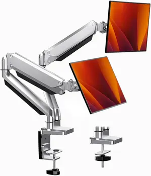 ErGear Dual Arm Monitor Mount LCD LED Stand Gas Spring Full Motion for 13 to 32 inch 