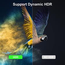 FIBBR 8K DisplayPort 1.4 Fiber Optic Cable DP to DP Cable 32.4Gbps Freesync for Gaming Monitor Graphics Card Laptop TV (15M)