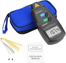 FITNATE Digital RPM Tachometer, Non-Contact Rotation Photo, 2.5 ~ 99,999 RPM Accuracy DT-2234A