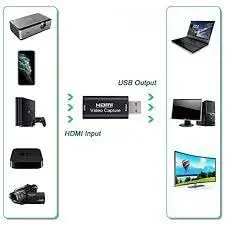 HDMI Video Capture Card, USB 2.0 1080P Audio Video Game Capture Card, Computer Capture Device, for Windows/Android/OS X, or Streaming, Gaming