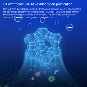 Honeywell Air Purifier with 4 Layer Pre Hepa Carbon Molecular Sieve Filters for Car and Home