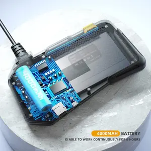 ILIHOME 5.5 mm Dual Camera Endoscope 4.5 Inch IPS Screen 1080P Digital Borescope Inspection Camera