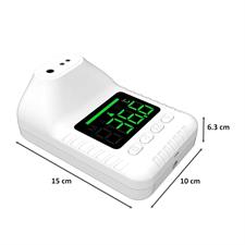 K3X Non-contact Infrared Thermometer, Wall-Mounted Forehead Thermometers with Tripod Bracket Fixed Support 1.6M 1/4 Screw Tooth