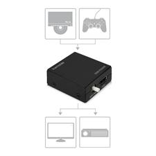 kwmobile HDMI EDID Manager Audio and Video Emulator Adapter to Convert Signals for Blu-Ray Player, Game Console, TV, Projector, Sound Bar, Monitor