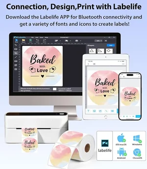 Phomemo 241BT Bluetooth Thermal Label Printer