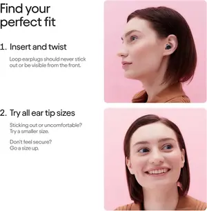 Loop Experience 2 Plus EarPlugs Stylish Certified Protection + Mute 