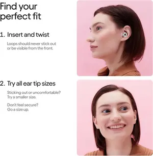 Loop Quiet 2 EarPlugs Ultra-Comfy Reusable Hearing Protection for Sleep 