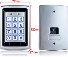 Metal Door Access Control System Backlight Card Reader
