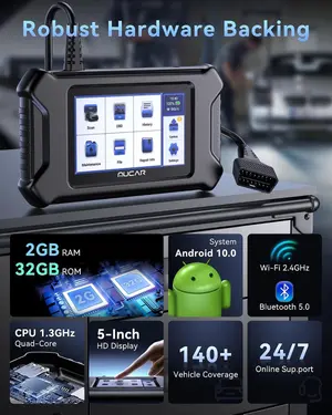 MUCAR OBD2 Scanner Diagnostic Tool CS90 with 28+ Reset Service, Engine Powertrain Car Scanner, ABS Code Reader, SRS Scan Tool