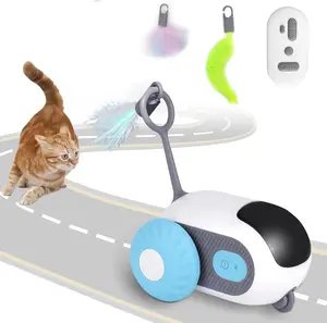 PetGravity Smart Interactive Pet Car Toy for Cats With Remote