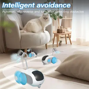 PetGravity Smart Interactive Pet Car Toy for Cats With Remote