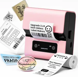 Phomemo Thermal Label Printer Portable Bluetooth Thermal Inkless Printer M221 