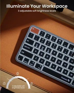 ProtoArc Backlit Bluetooth Keyboard for Mac iPad  K90-A 