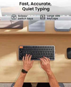 ProtoArc Backlit Bluetooth Keyboard for Mac iPad  K90-A 