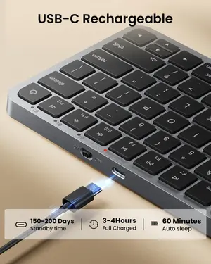 ProtoArc Backlit Bluetooth Keyboard for Mac iPad  K90-A 