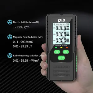 R&D INSTRUMENTS EMF Electromagnetic Radiation Field Detector Handheld Reader Tester