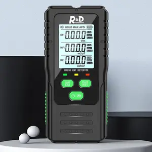 R&D INSTRUMENTS EMF Electromagnetic Radiation Field Detector Handheld Reader Tester