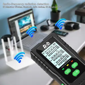 R&D INSTRUMENTS EMF Electromagnetic Radiation Field Detector Handheld Reader Tester
