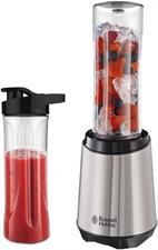 Russell Hobbs Mix&Go Steel Blender/Stand Mixer Smoothie Maker including 2 drinking bottles 600 ml