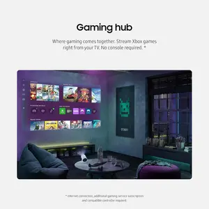 Samsung The Freestyle Smart Portable Projector 2nd Gen with Gaming Hub FHD HDR 30” 100”