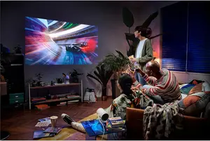 Samsung The Freestyle Smart Portable Projector 2nd Gen with Gaming Hub FHD HDR 30” 100”