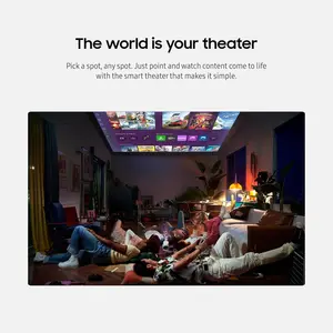 Samsung The Freestyle Smart Portable Projector 2nd Gen with Gaming Hub FHD HDR 30” 100”