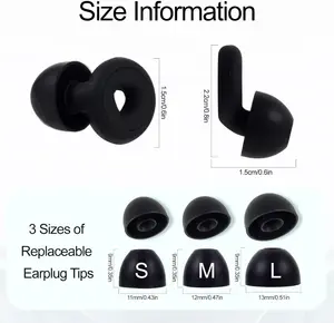 Ear Plugs High Fidelity Hearing Protection Noise Cancelling Shooting Range Earplugs Reusable and Washable Sleep, Music, Work, Concerts, Parties,Shooting 33dB