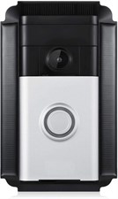 Wasserstein Solar Charger Mount for Ring Video Doorbell 1 with Continuous charging for maximum effic
