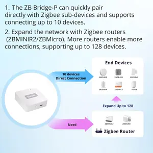 SONOFF Zigbee Bridge Pro Hub WiFi and Zigbee Dual protocol App Control Multi Device Management 