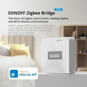 SONOFF Zigbee Bridge Pro Hub WiFi and Zigbee Dual protocol App Control Multi Device Management 