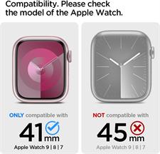 Spigen Ultra Hybrid Case Compatible with Apple Watch Series 9/8/7 41mm - Space Crystal