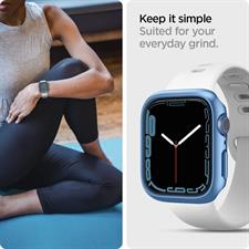 SPIGEN Thin Fit Case Designed for Apple Watch Series 9/8/7 (45mm) Exact Fit Ultra Slim Hard Cover