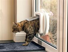 SureFlap Microchip Pet Gate for Cats and Dogs Door