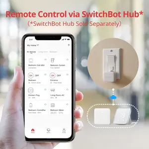 SwitchBot Smart Switch Button Pusher Fingerbot For Rocker Switches Wireless App or Timer Control