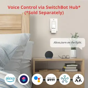 SwitchBot Smart Switch Button Pusher Fingerbot For Rocker Switches Wireless App or Timer Control
