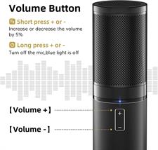 TONOR USB Condenser Microphone Recording for Desktop and Laptop MAC Windows Cardioid Microphone for Recording Studio Conversation YouTube Voice Over